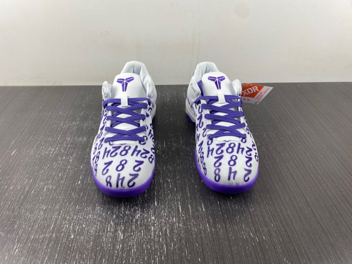 nike kobe 8 protro "white/court purple" fq3549-100