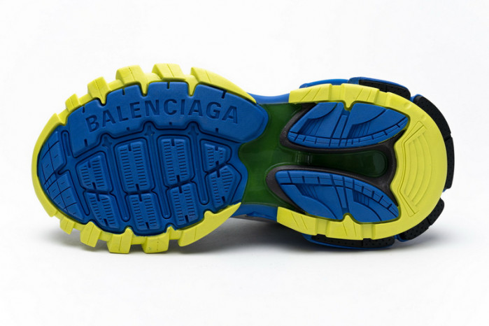 belanciaga Tess S.Grey Blue Yellow 542023 W1GB9 6509