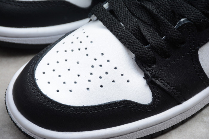 AIR JORDAN 1 BLACK WHITE GYM RED KID-555088-061