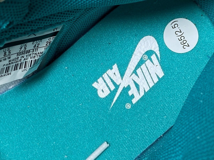 air jordan 1 retro high og "turbo green" 555088-311